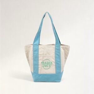 Trader Joe’s • Limited Edition Mini Pastel Tote- Pastel Blue
